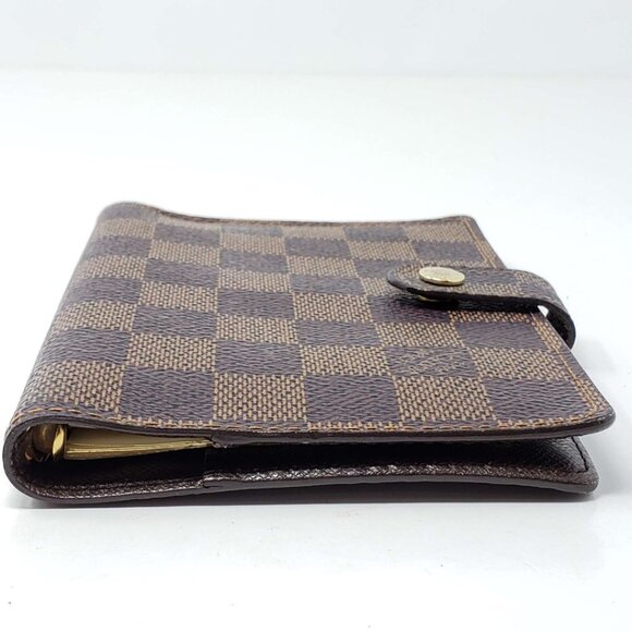 100% Authentic Louis Vuitton Agenda PM Damier Ebene Cover Case #0175 - Picture 4 of 12